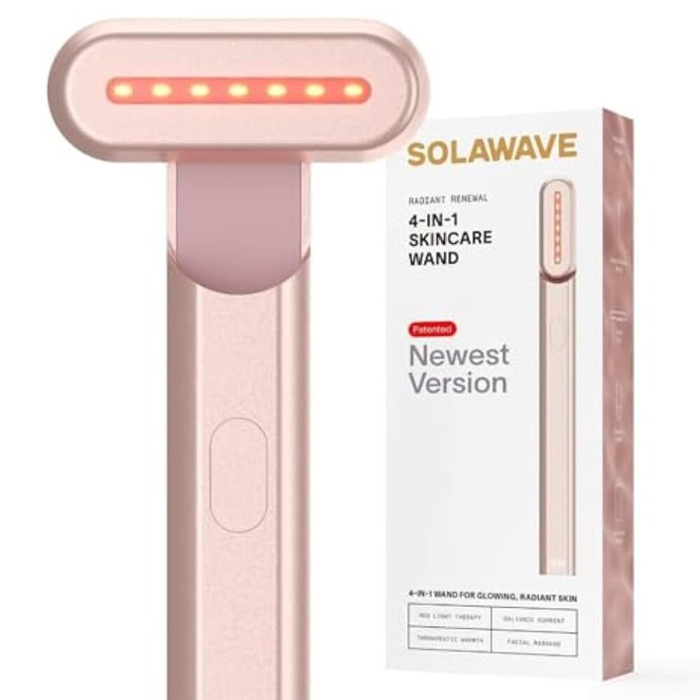 NWT Solawave 4-in-1 Red Light Therapy Wand